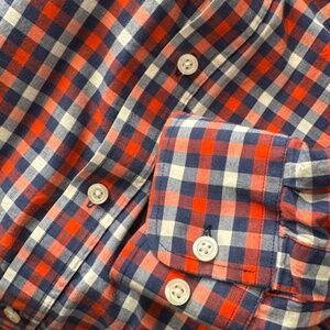 Banana Republic Factory Medium Casual Shirt (Blue/Red/White)